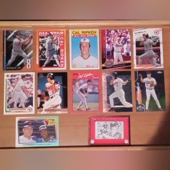Cal Ripken Baseball Card Lot - Picture 1 of 2